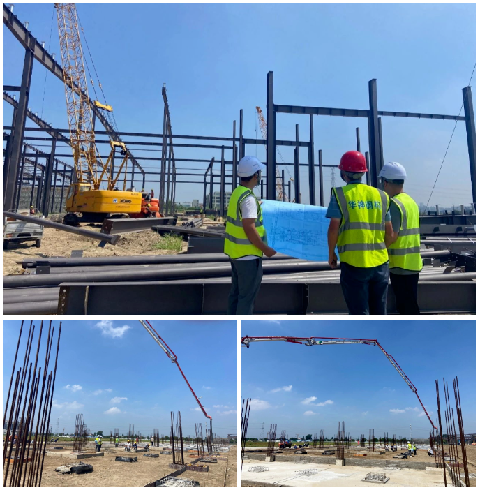 “项”前冲!琏升光伏科技董事长王新视察江苏南通项目并慰问一线职工